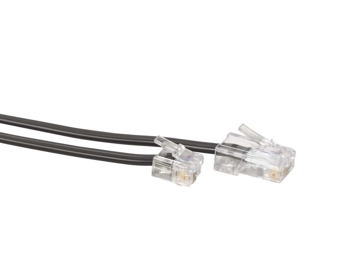 AK plat RJ11/RJ45 USA 4P nr 1.0m