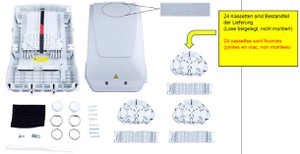 HAK o 24 V2 complet avec cassettes et logo
24 cassettes sont fournies (jointes en vrac)
