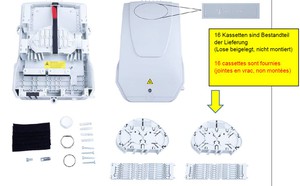 HAK o 16 V2 complet avec cassettes et logo
16 cassettes sont fournies (jointes en vrac)