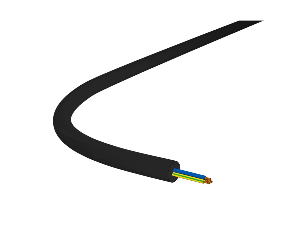 Gdv H07RN-F 3x1.5 LNPE schwarz Eca