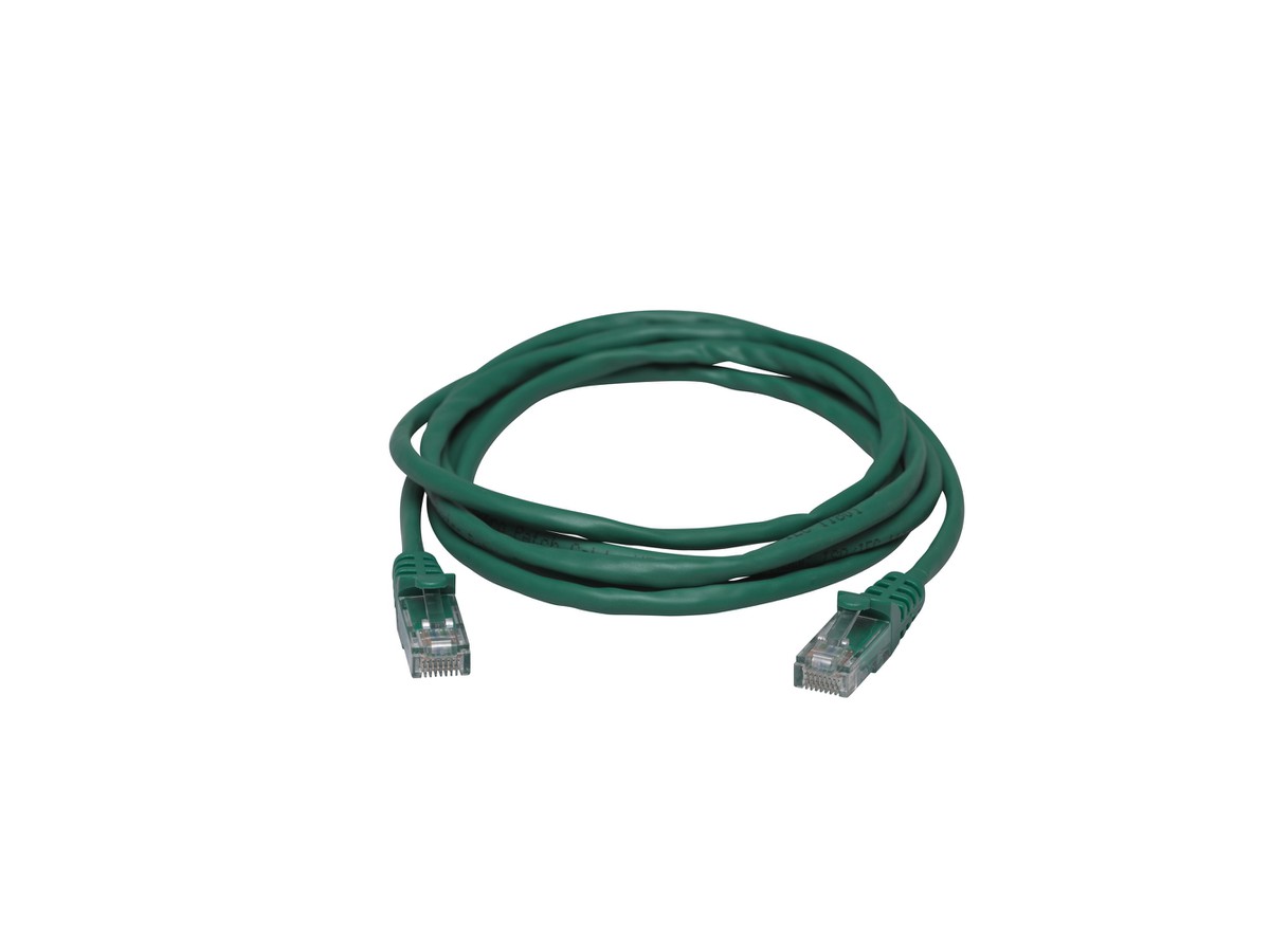 Patchkabel Kat.5e UTP PVC gn 1.0m