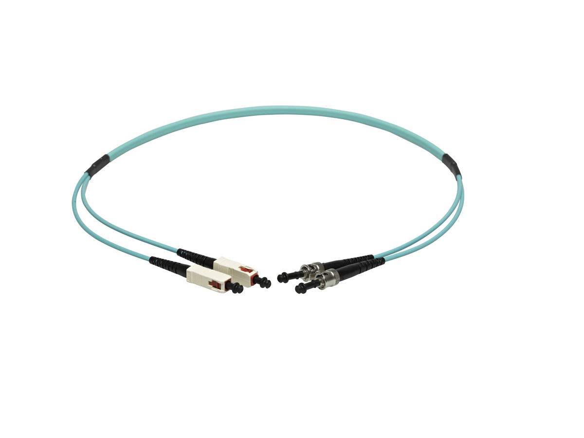VL Dupl. Fig. 0 50/125 OM3 ST/SC tk 9.0m