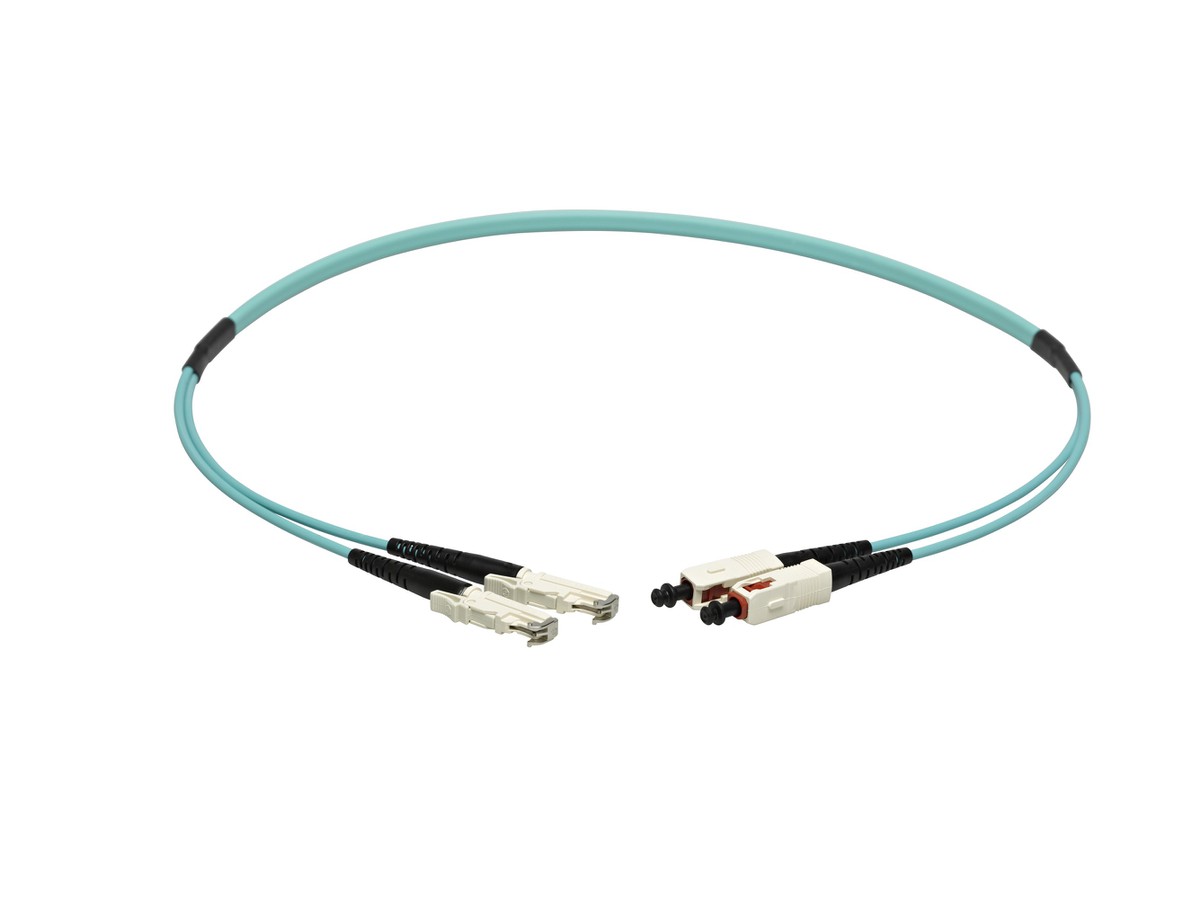 VL Dupl. Fig. 0 50/125 OM3 E2000/SC tk 20.0m