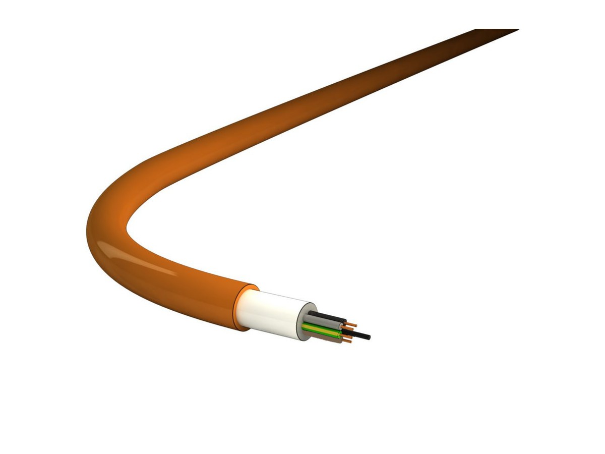Câble PUR 4x25 3LPE orange Eca
