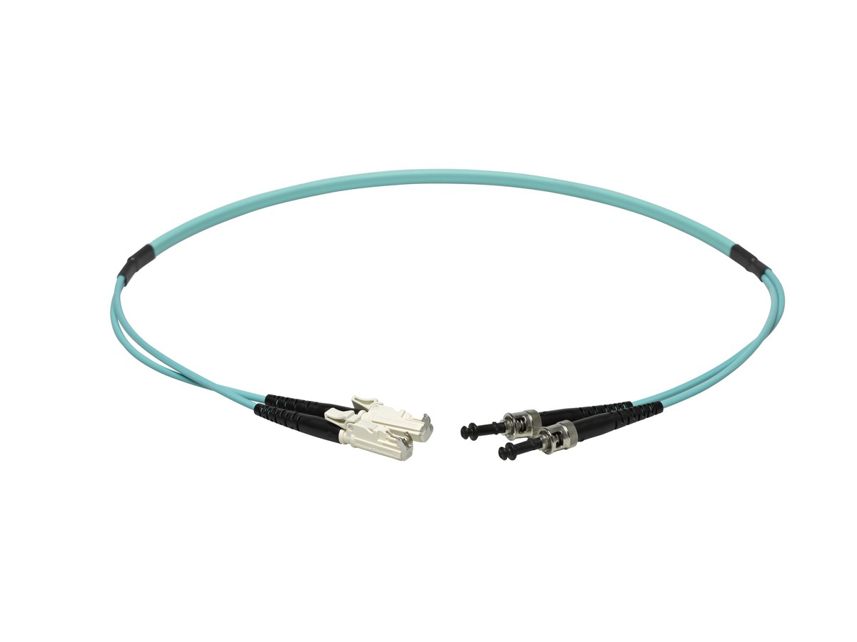 VL Dupl. Fig. 0 50/125 OM3 ST/E2000 tk 15.0m