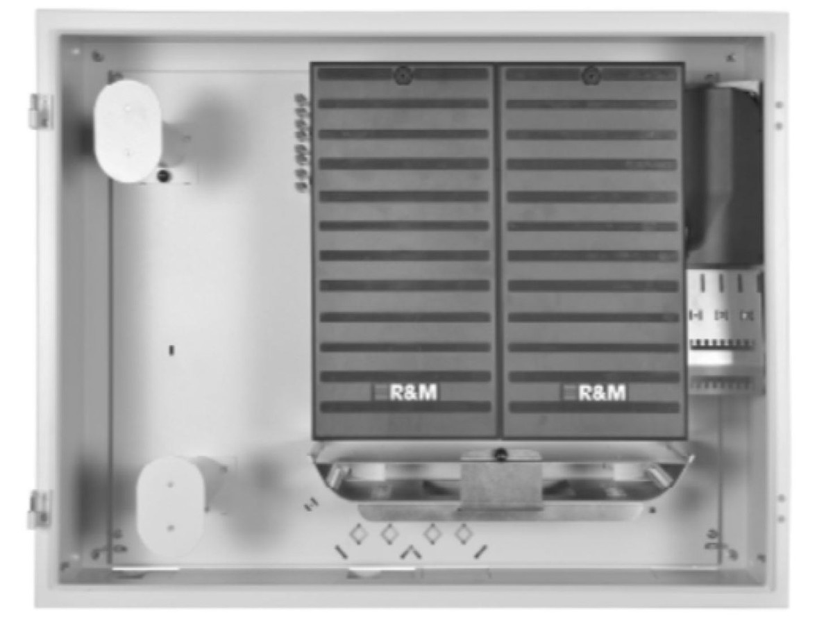 Hausanschlusskasten optisch bis 96 Nutzungseinheiten R&M