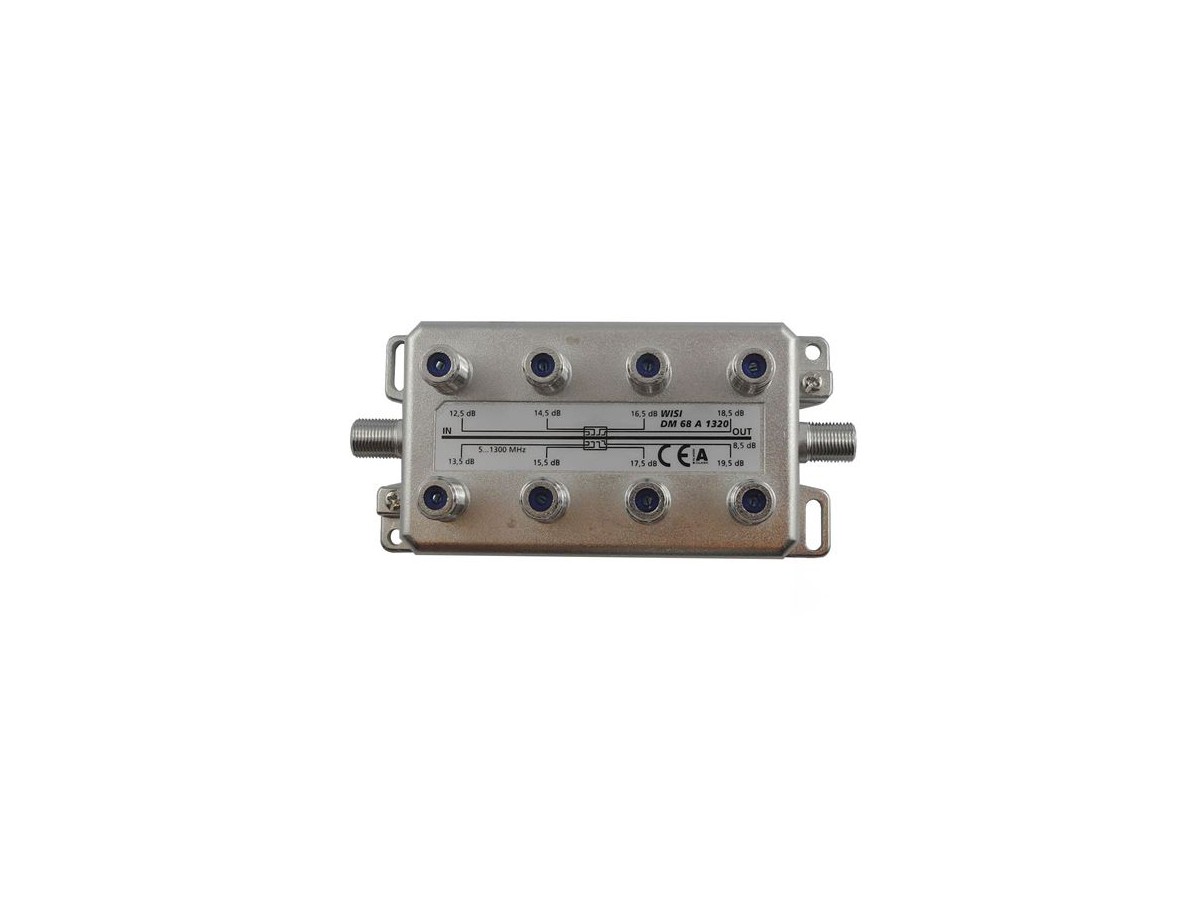 F-Abzweiger, DM68A 1320 8-fach 13-20dB 5-1300MHz