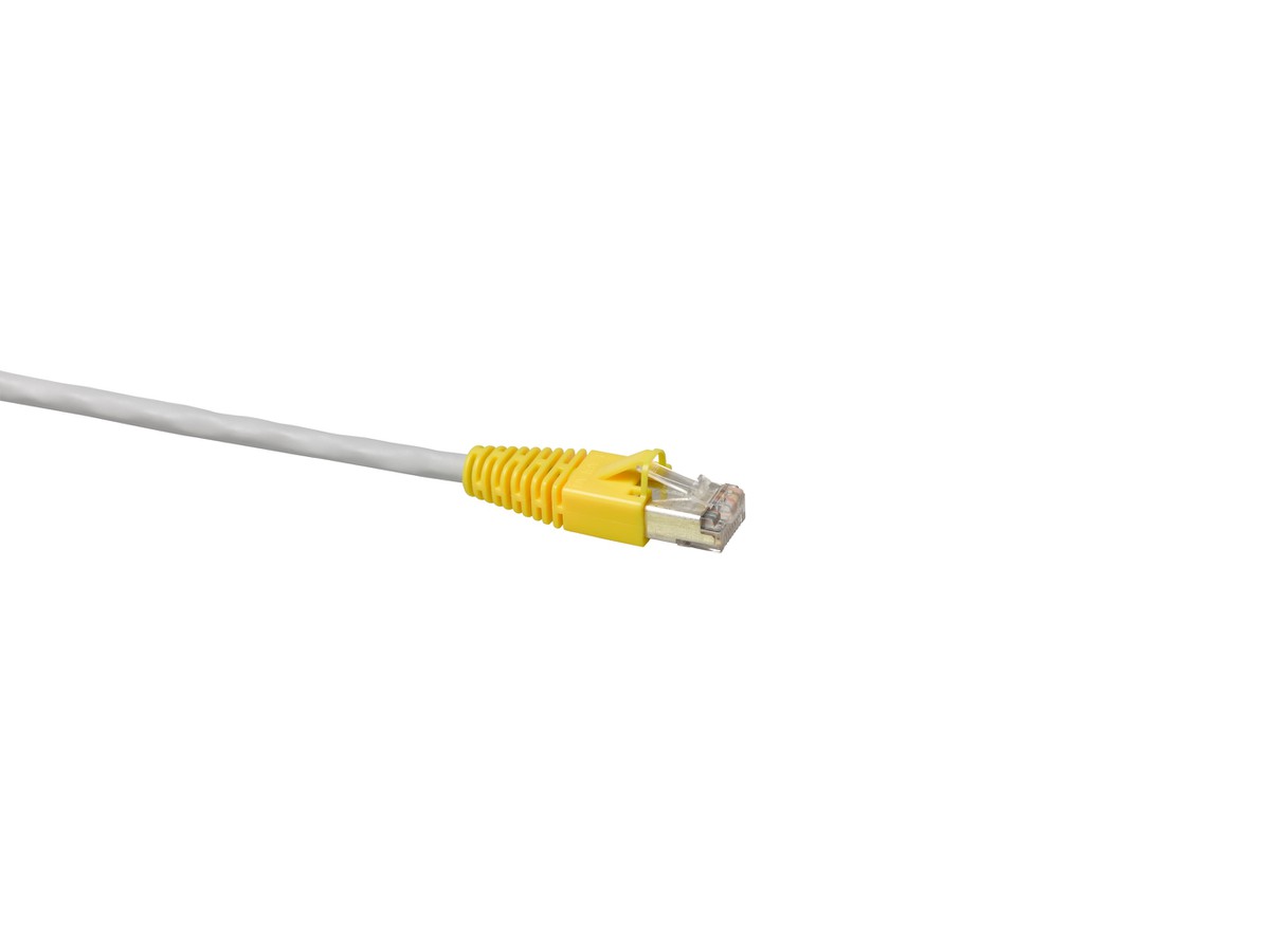 VL RJ45 Kat5e S/UTP HR PVC gr/ge 4.5m