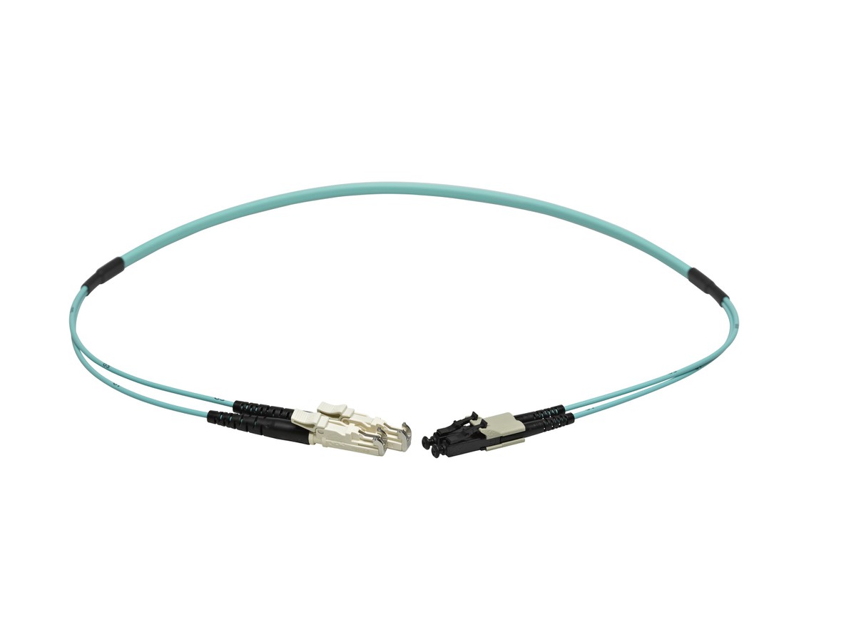 VL Dupl. Fig. 0 50/125 OM3 E2000/LC tk 1.5m