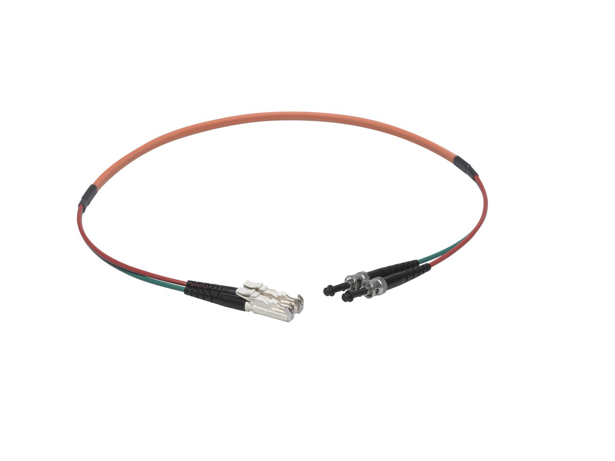 VL Dupl. Fig. 0 50/125 ST/E2000 or 15.0m