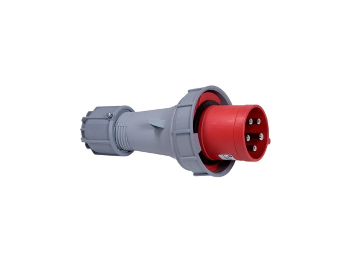 CEE-Stecker 5P 63A 400V gu/rt (IP67)