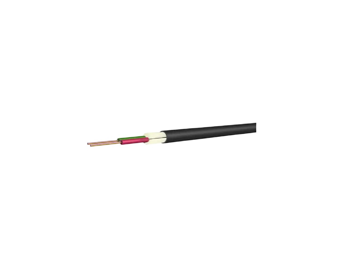 LWL Twintube 24x50/125 OM4 NS LDPE sz Fca d:8.8x9.4mm