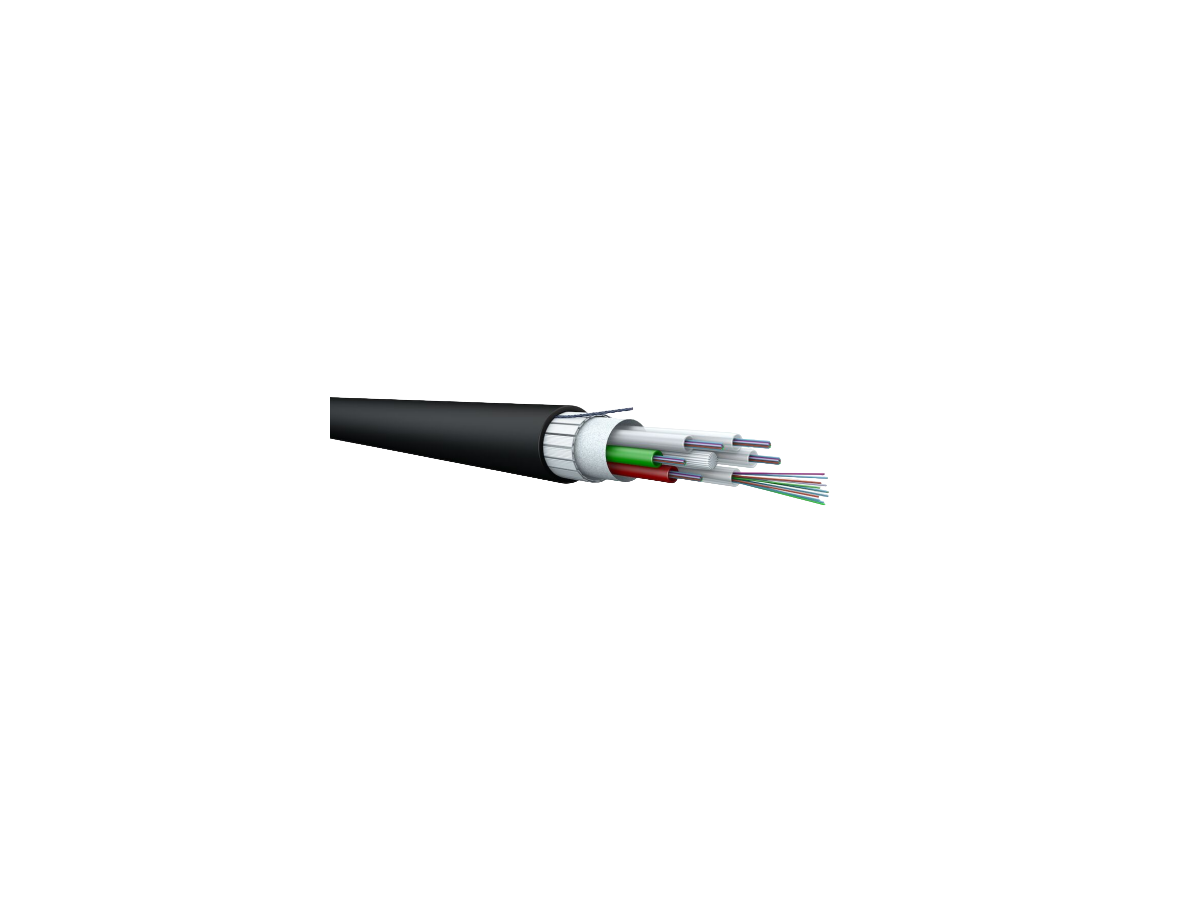 LWL Universalkabel 12x24 9/125 9000N LSFH-RF sw/or Cca