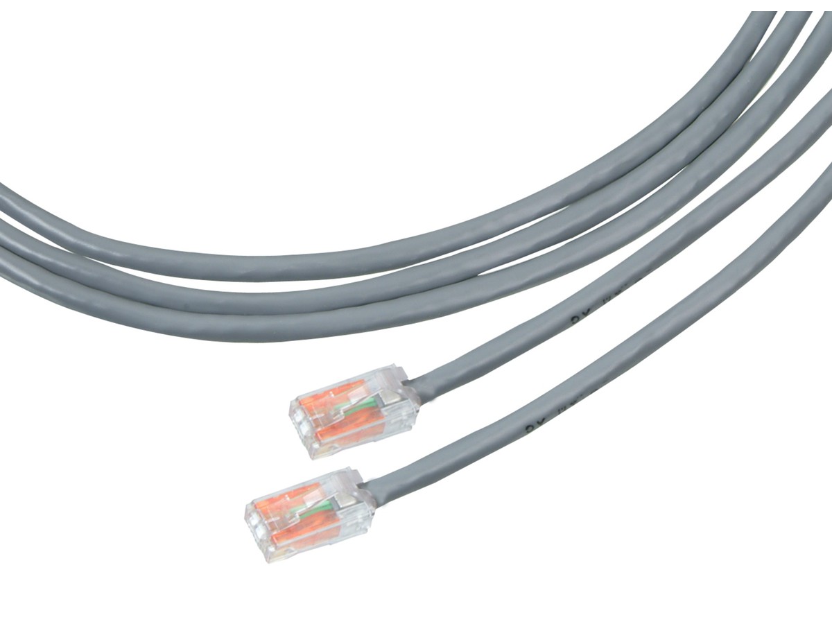 Cordons de brassage RJ45 GigaSPEED XL gris 3.05m