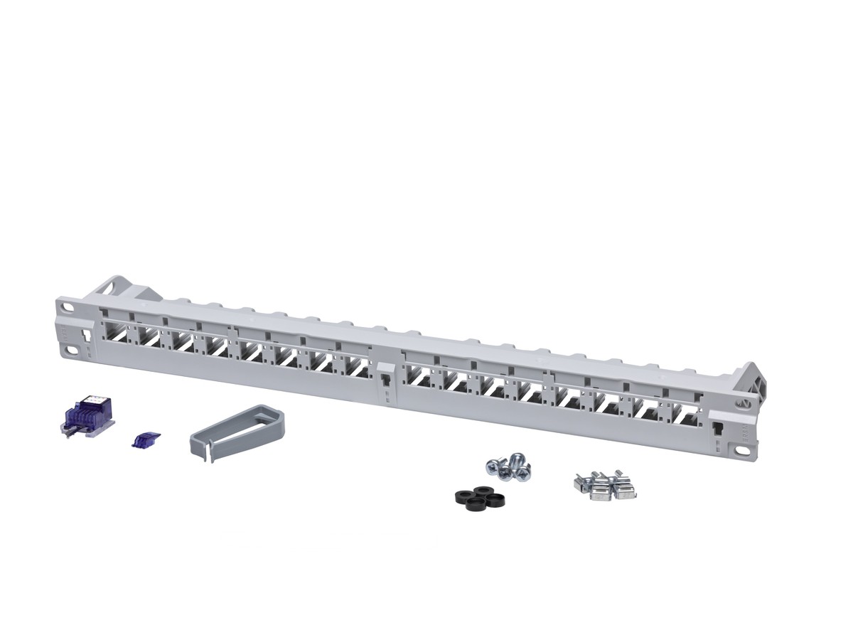 R&M 19" Patchpanel  16xRJ45/u Kat.6