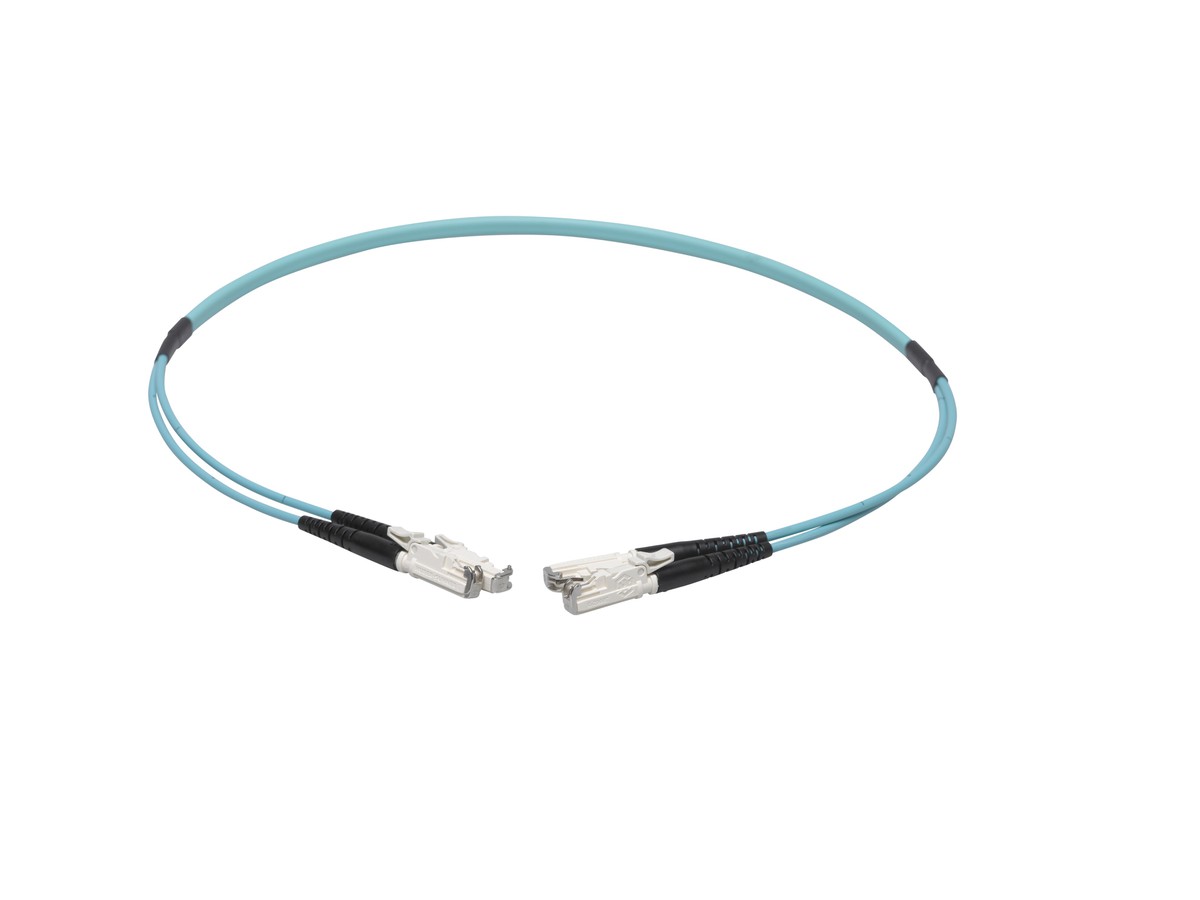 VL Dupl. Fig. 0 50/125 OM3 E2000/E2000 tk 0.5m