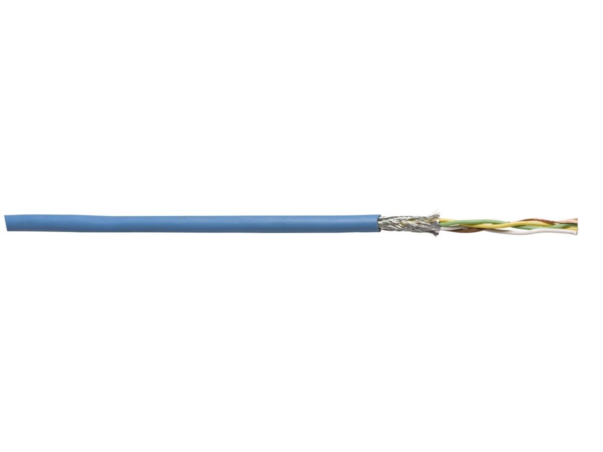 Eigens. Kabel 1x2x0.75 DIN CY PVC blau Eca