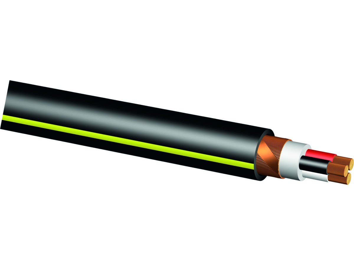 GKN flex 3x10/10 LPEN (sw/rt/ws) hf schwarz Fca
