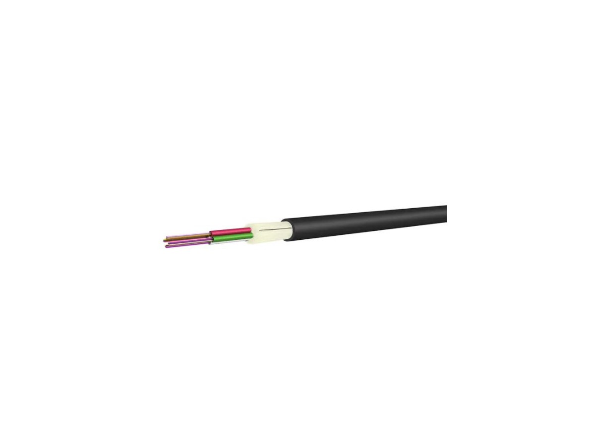 Câble FO  48xOM4 NS LSFH violet bruyère Dca d:9.6mm, Bend-Optimized