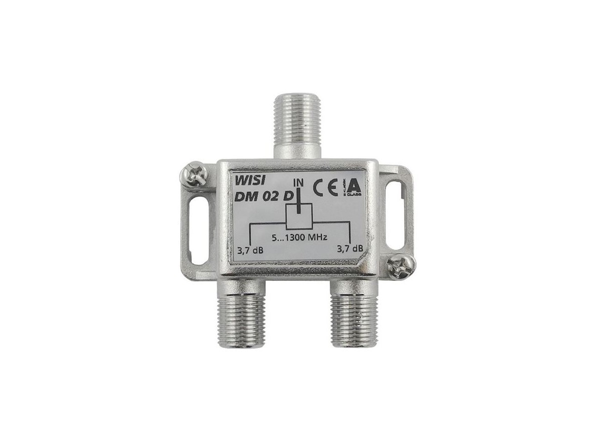 Répartiteur F, DM02D 2 fois 3,7dB 5-1300MHz