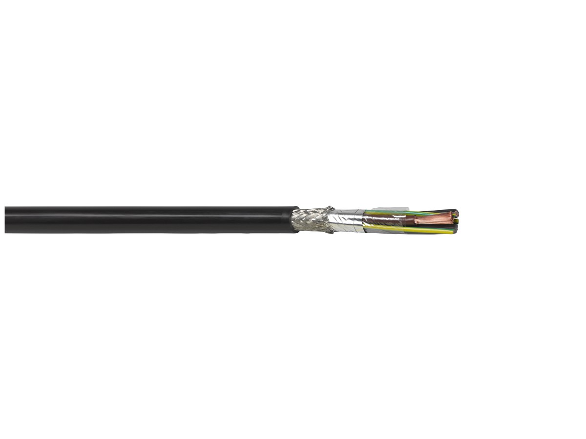 Motorflex 3-Plus 3x25+3x6 LPE hf schwarz Cca