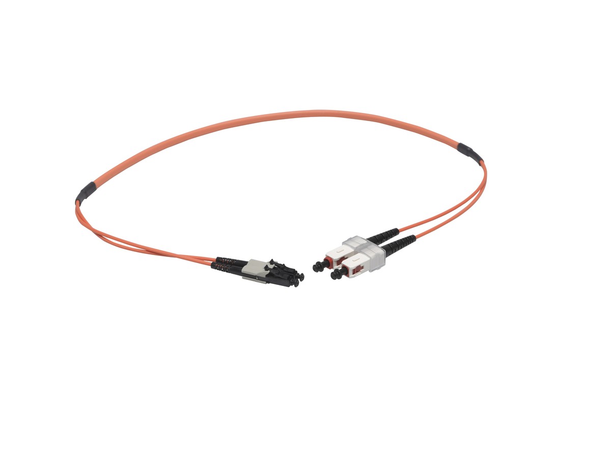 VL Dupl. Fig. 0 50/125 SC/LC or 2.5m