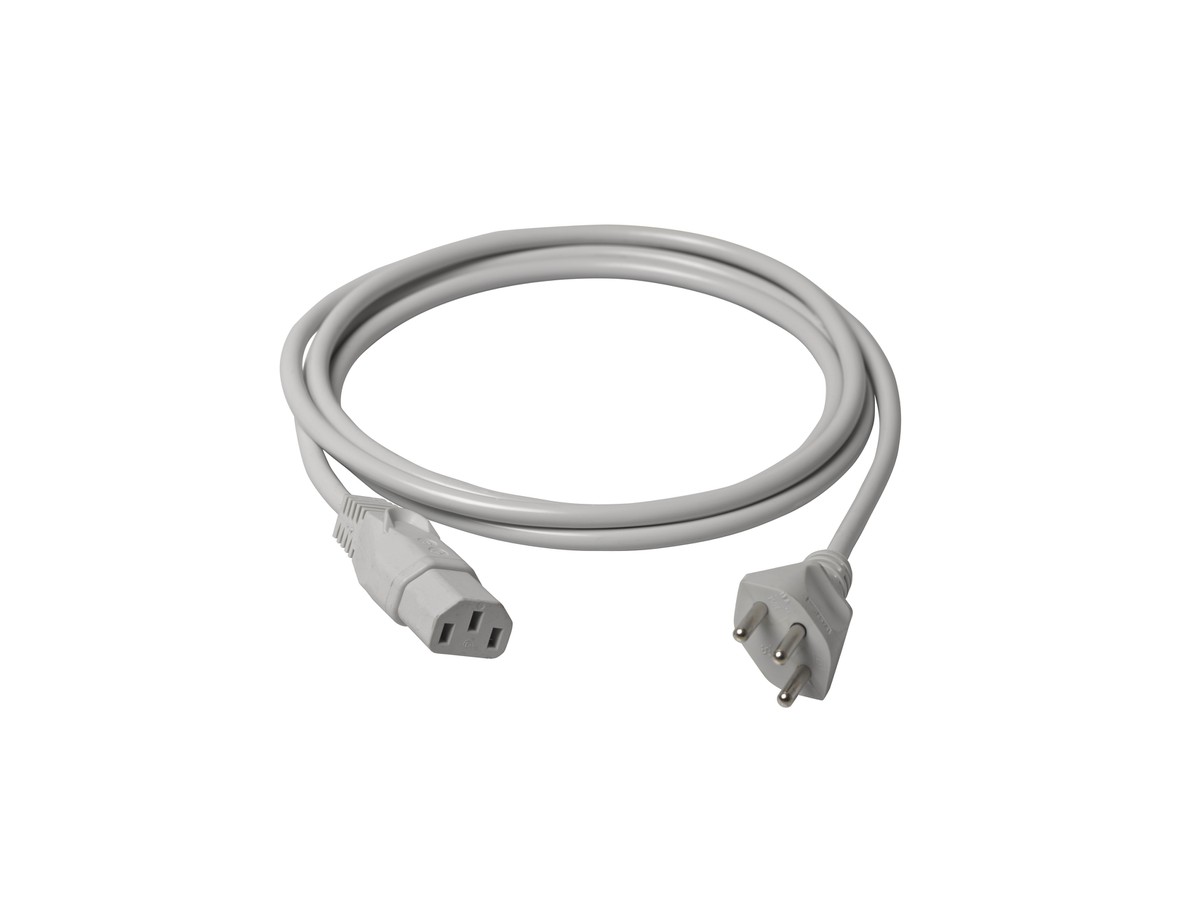 Td-App.kabel 3x0.75 T12/C13 5m grau