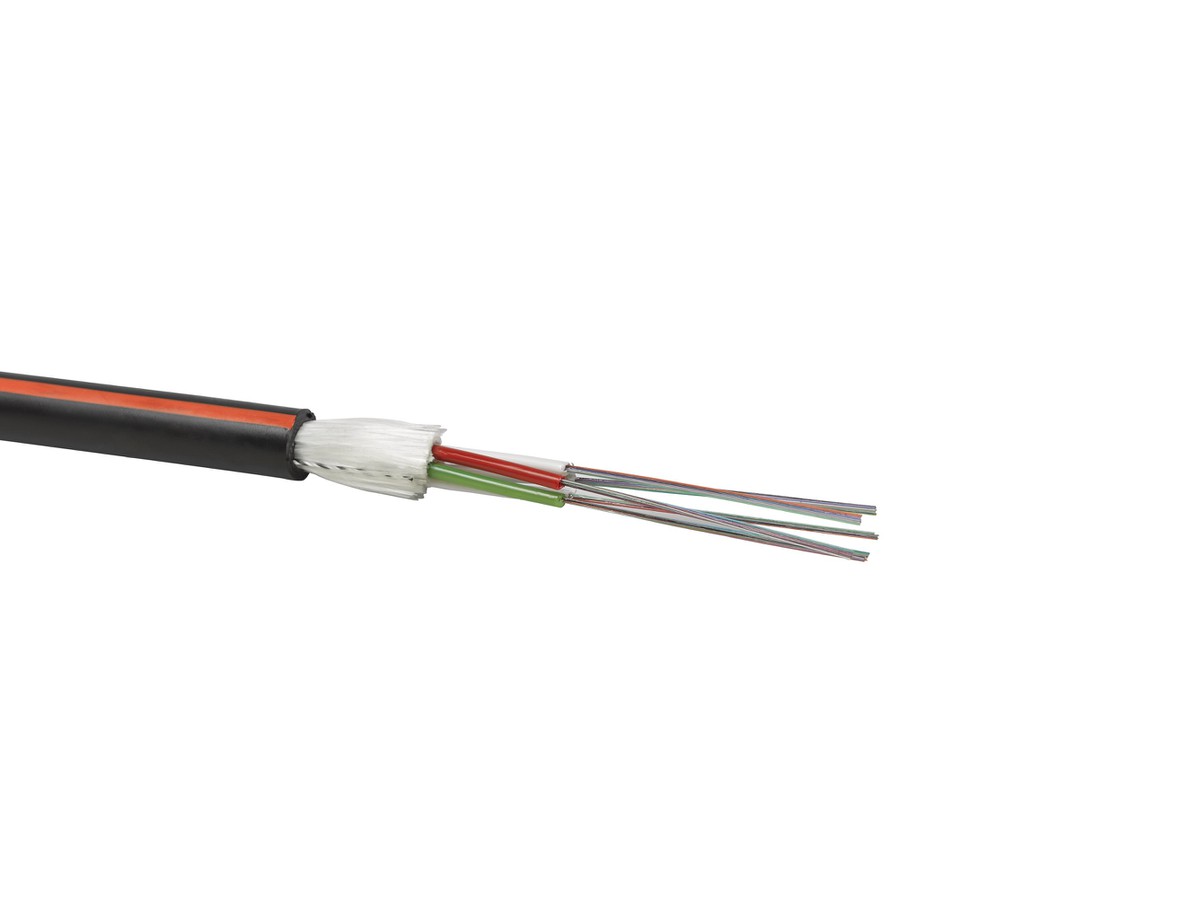 LWL Kabel H+S 60x9/125 NS PE 15mm sz/og