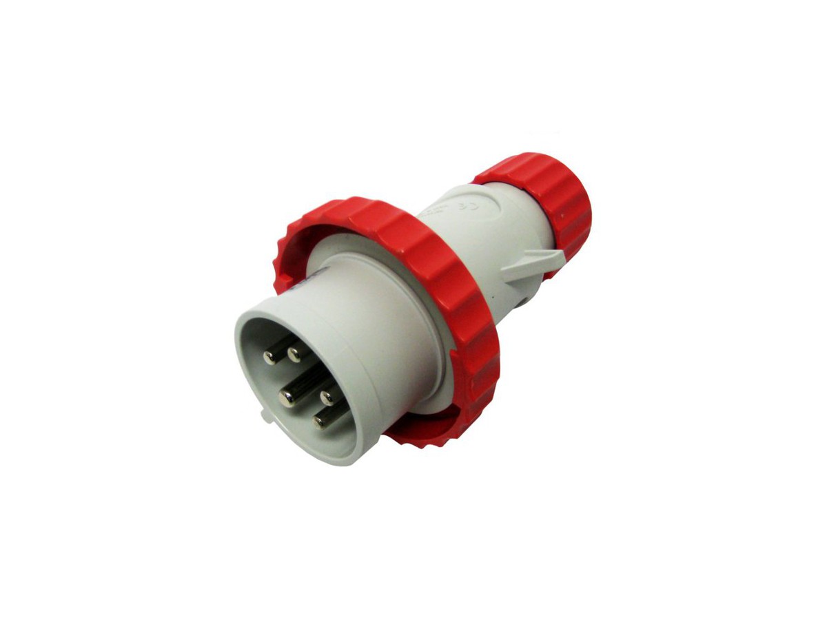 CEE-Stecker 5P 32A 400V gu/rt (IP67)