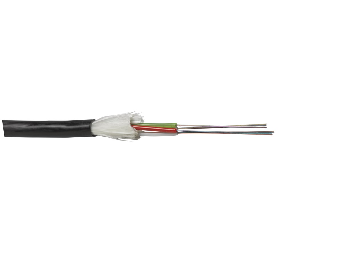 LWL Kabel H+S 48xOM4 NS LSFH 9.6mm sz Dca 9kN