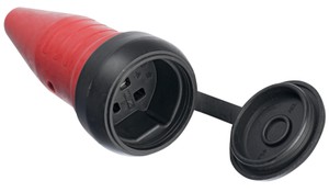 Couplage en caoutchouc type 25 rouge