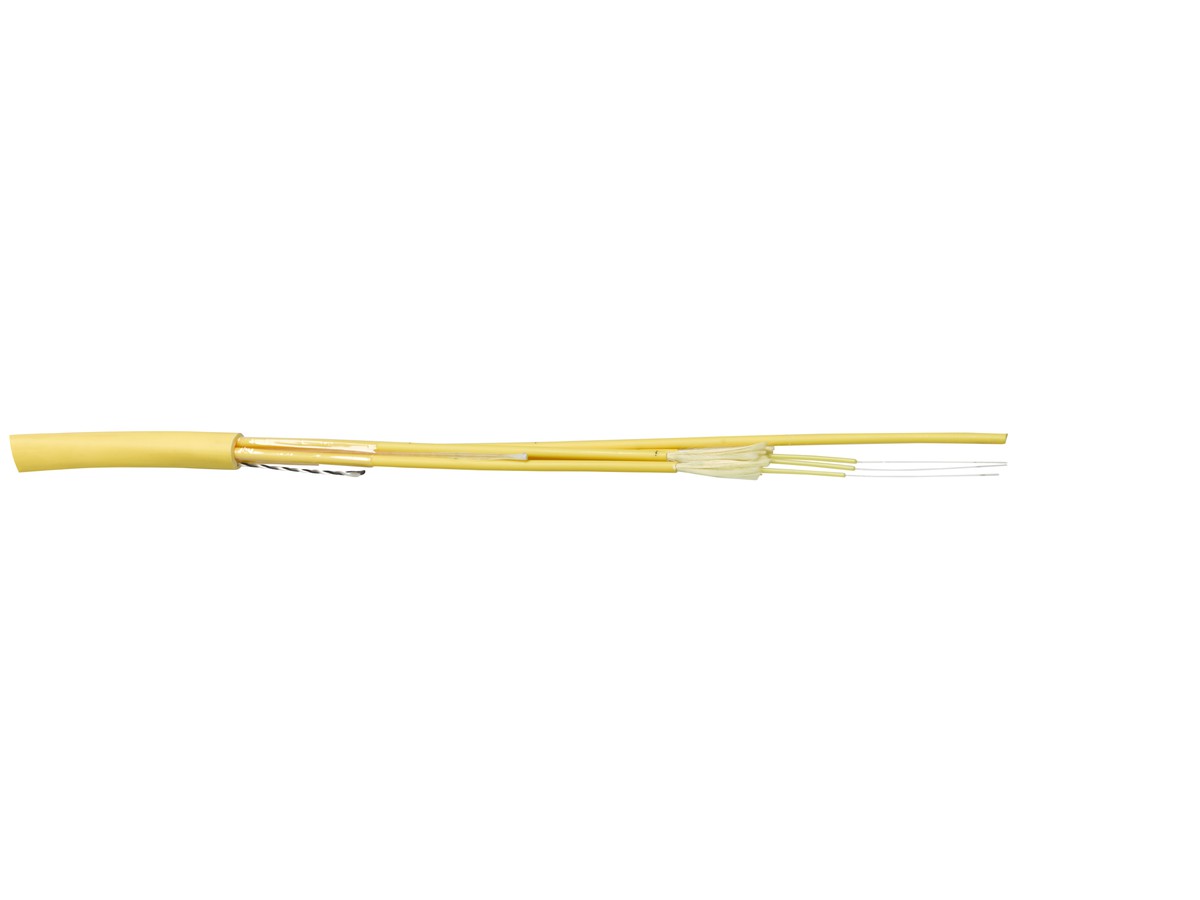 LWL Breakout 2.0mm H+S 4x9/125 LSFH 7mm gb Dca