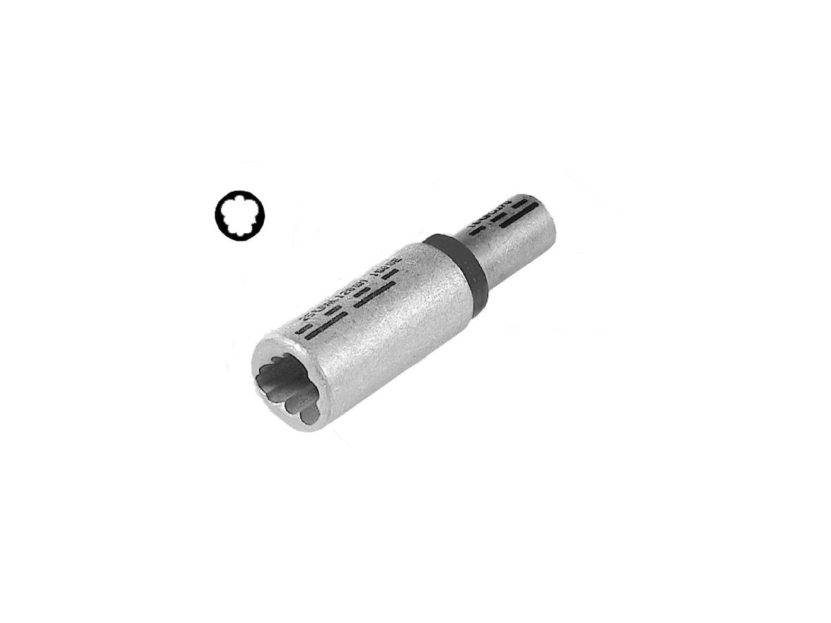 Pressverbinder Al/Cu für zugentlastete Verbindungen Alsm: 35mm2 Alse/re: 50mm2 Cu: 35mm2
