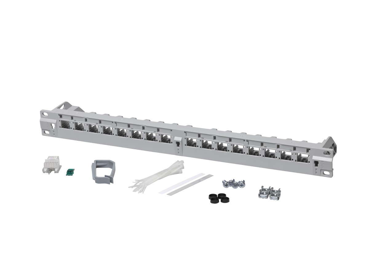 R&M 19" Patchpanel  16xRJ45/u Kat.5e