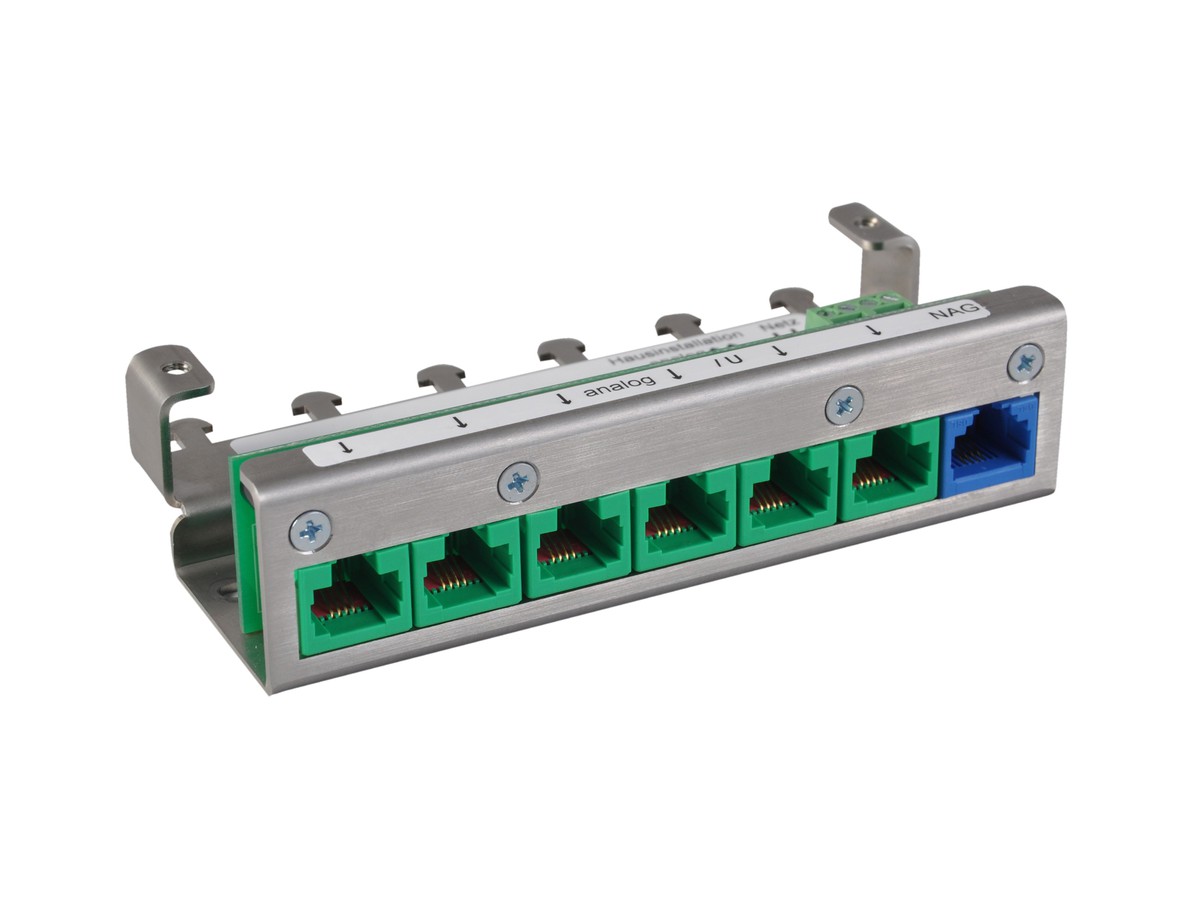 MCS Module de raccordement et de répartition téléphonique 1xDSL+6xtéléphonique