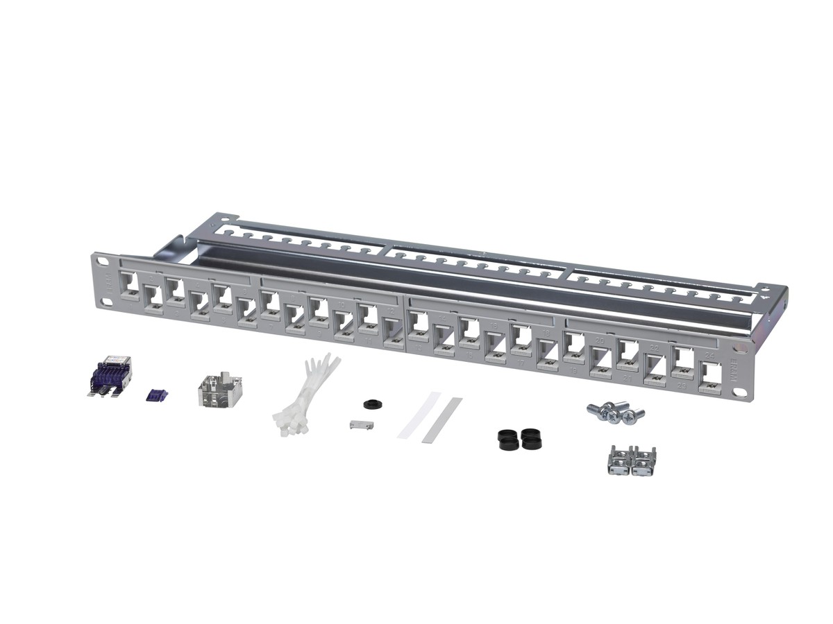 R&M 19" Patchpanel  24xRJ45/s Kat.6