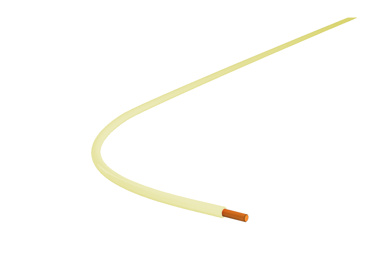 Draht 1.5mm2 hf beige Cca