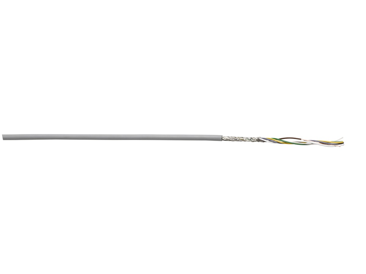 Steuerkabel LiHCH 4x0.34 DIN hf grau