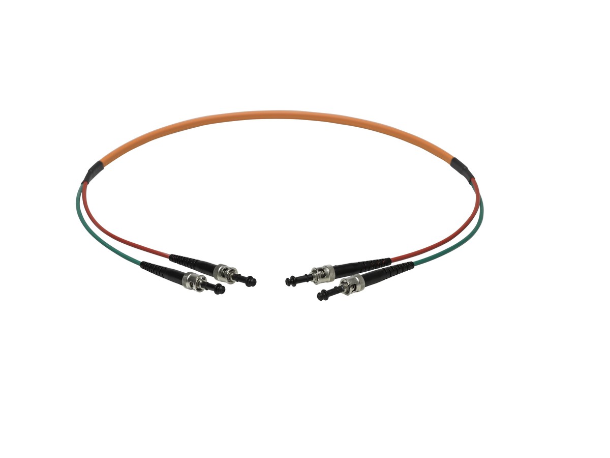 VL Dupl. Fig. 0 50/125 ST/ST or 1.5m