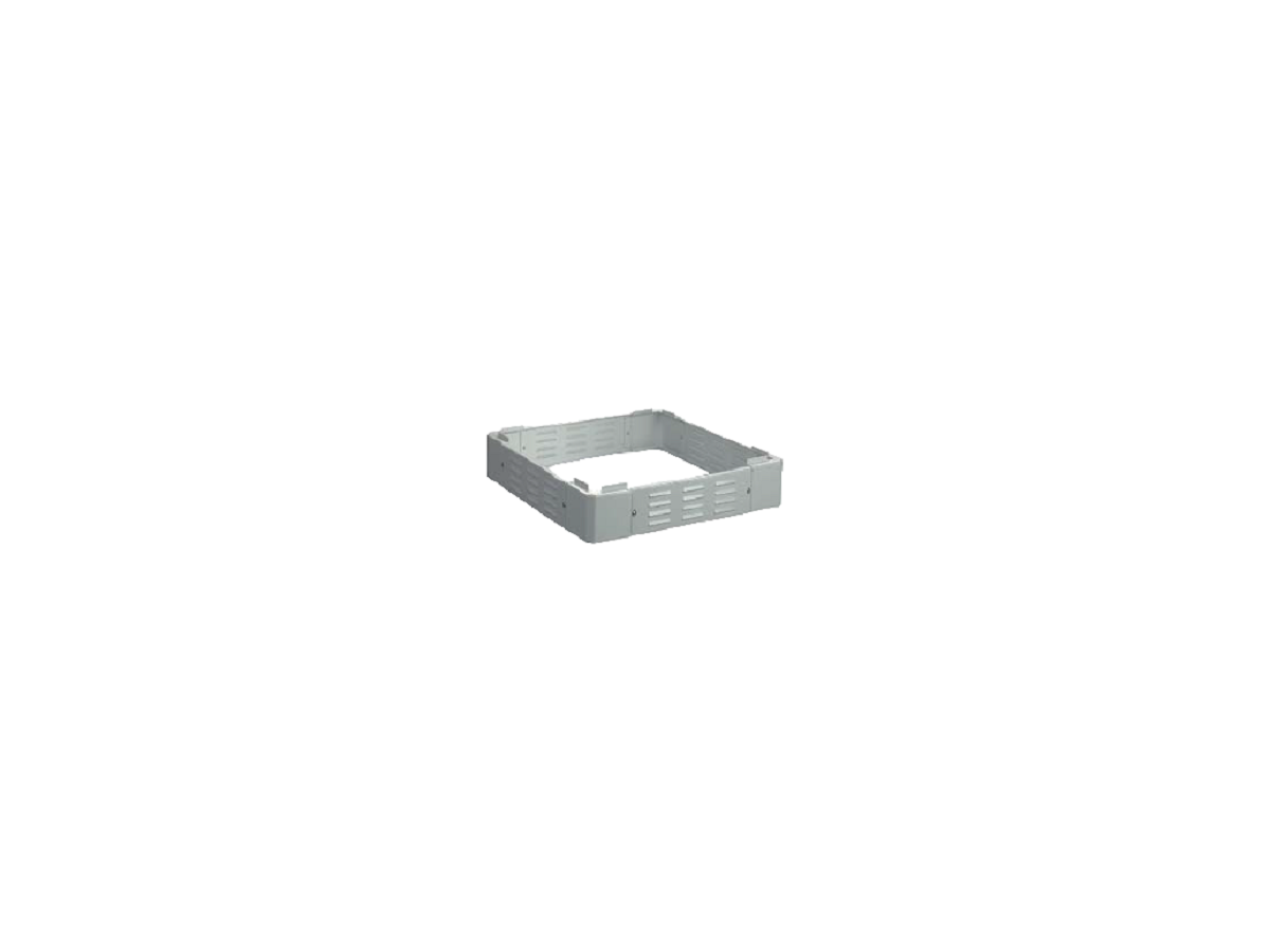 Sockel 800x800x100 zu Standrack RAL7035