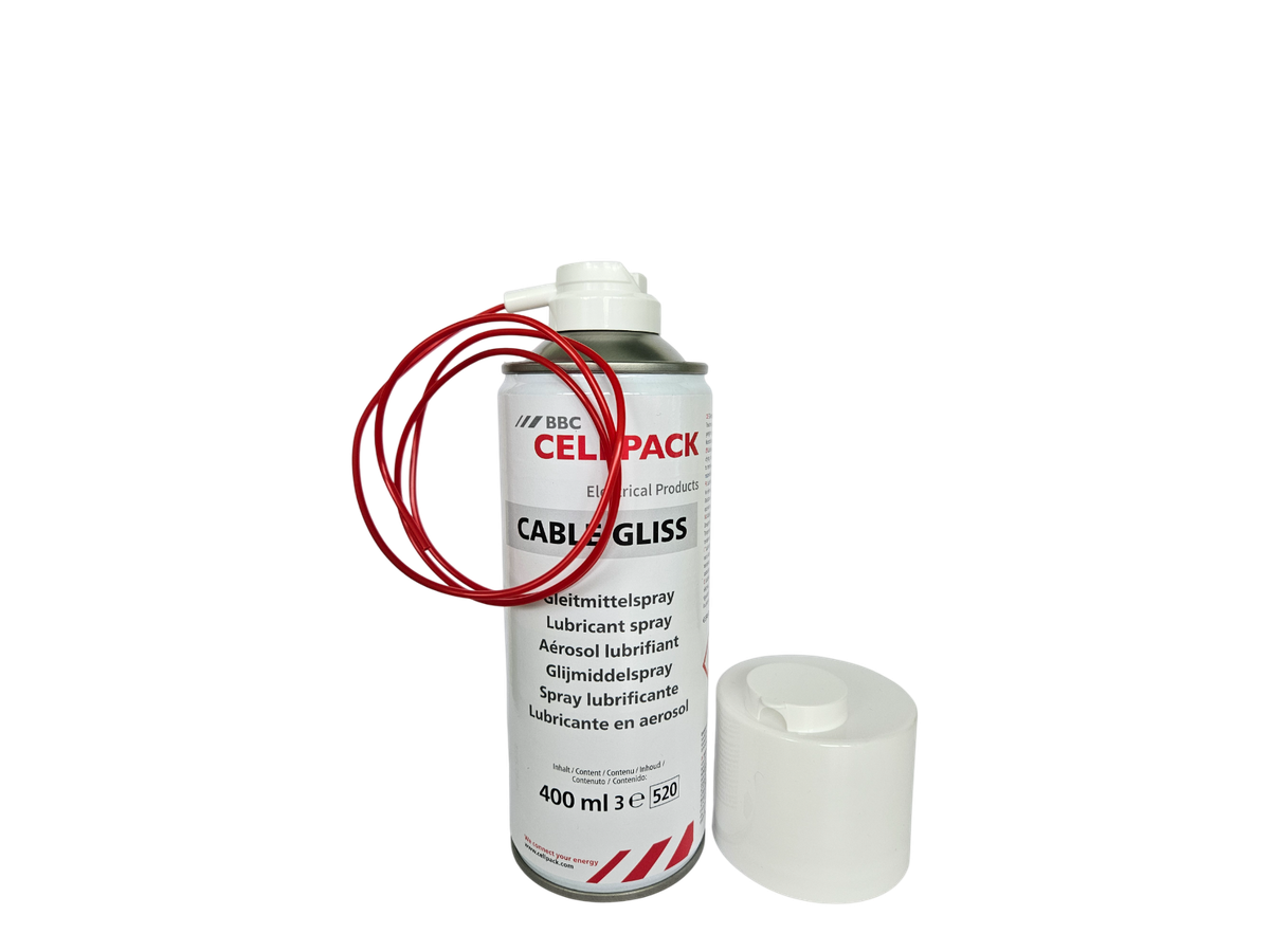 CABLE GLISS
Gleitmittelspray 400ml